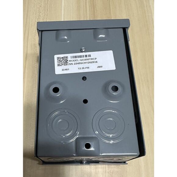 QO200TR SQUARE D 60AMP 240V Enclosed Case w/ QO200 Circuit Breaker (New-In-Box) - Picture 6 of 6